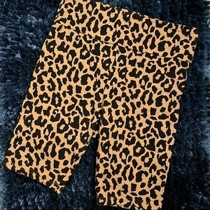 wild fable Leopard Bike Shorts